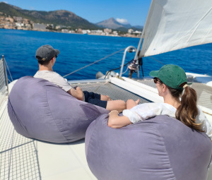 Corporate events on Salty Breeze